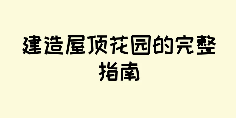 建造屋顶花园的完整指南
