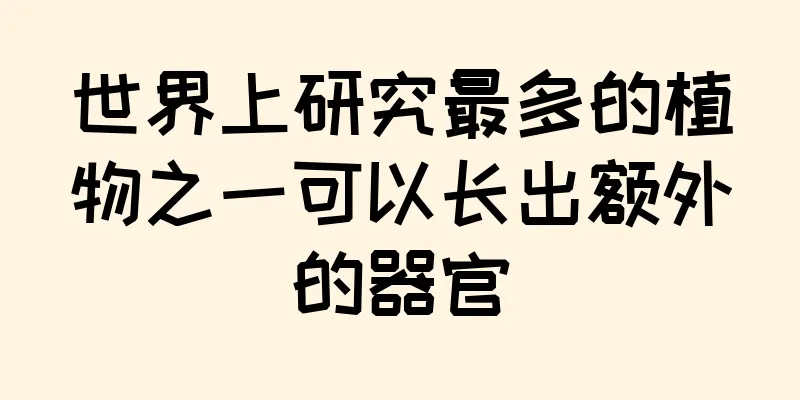 世界上研究最多的植物之一可以长出额外的器官