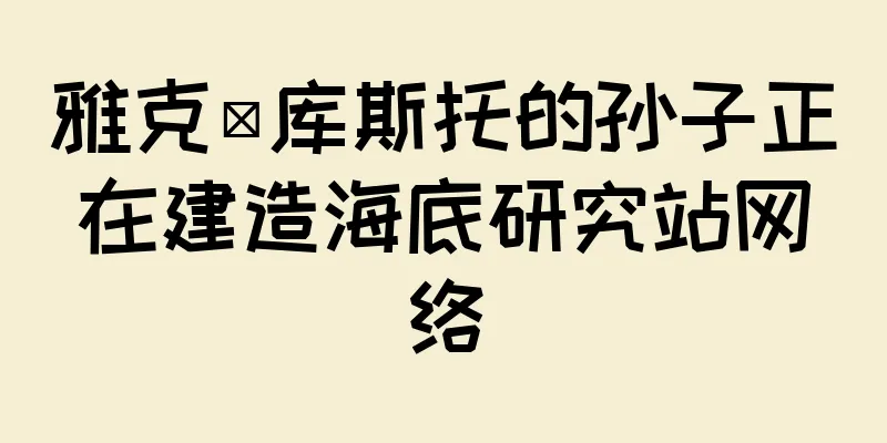 雅克·库斯托的孙子正在建造海底研究站网络