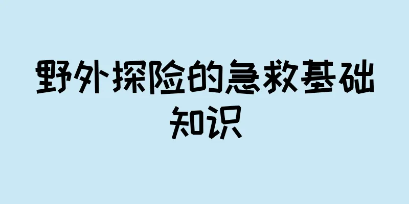 野外探险的急救基础知识