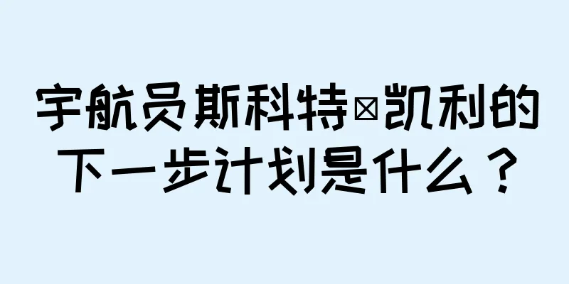 宇航员斯科特·凯利的下一步计划是什么？