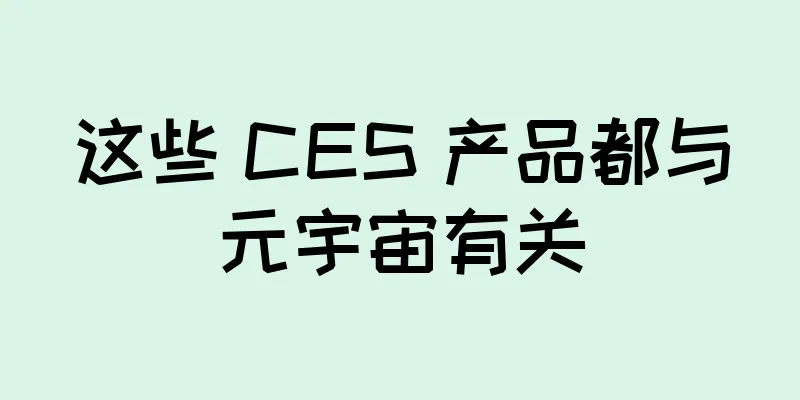 这些 CES 产品都与元宇宙有关