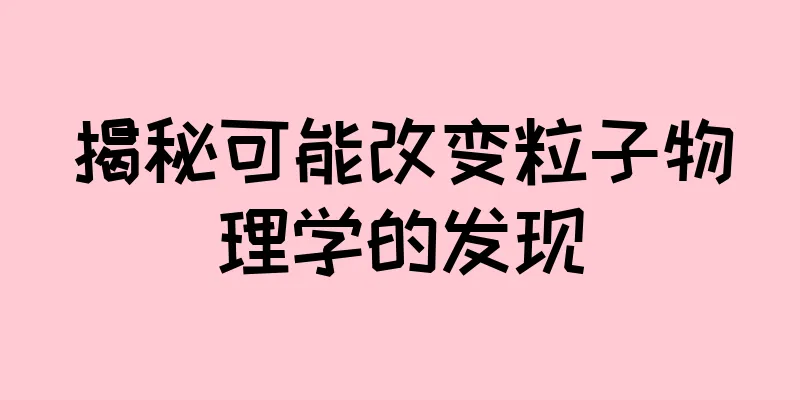 揭秘可能改变粒子物理学的发现
