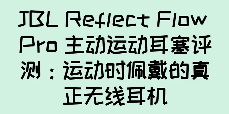 JBL Reflect Flow Pro 主动运动耳塞评测：运动时佩戴的真正无线耳机