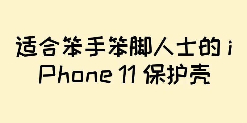适合笨手笨脚人士的 iPhone 11 保护壳