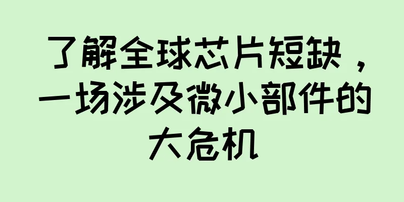 了解全球芯片短缺，一场涉及微小部件的大危机