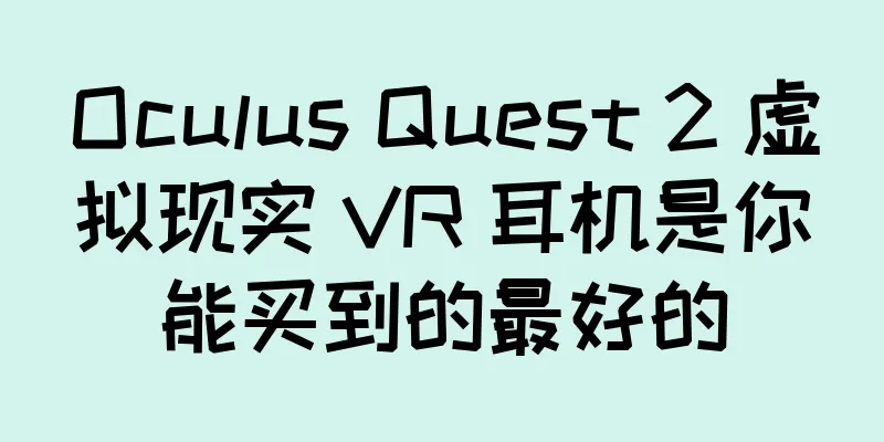 Oculus Quest 2 虚拟现实 VR 耳机是你能买到的最好的