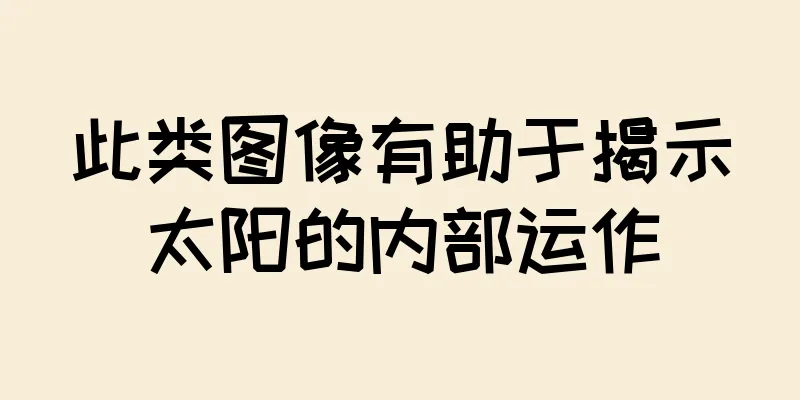 此类图像有助于揭示太阳的内部运作