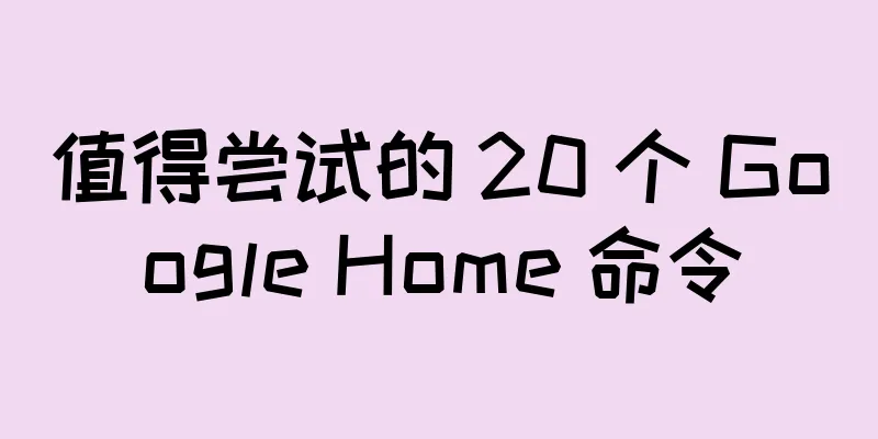 值得尝试的 20 个 Google Home 命令