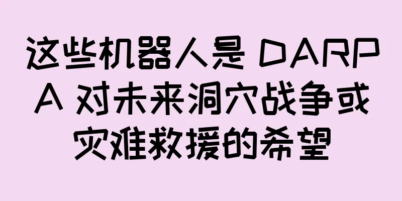 这些机器人是 DARPA 对未来洞穴战争或灾难救援的希望