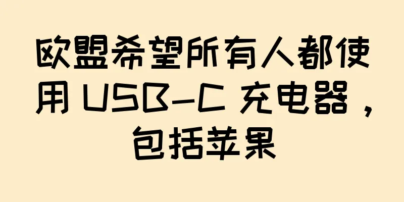 欧盟希望所有人都使用 USB-C 充电器，包括苹果