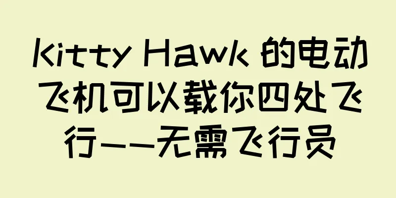 Kitty Hawk 的电动飞机可以载你四处飞行——无需飞行员