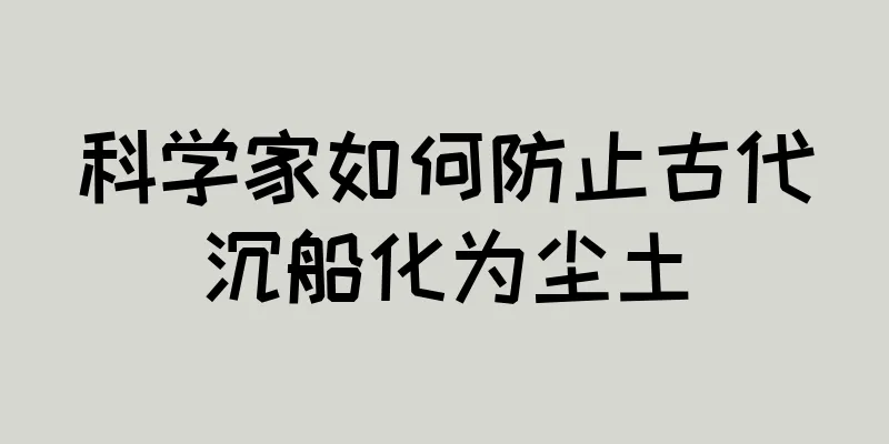 科学家如何防止古代沉船化为尘土