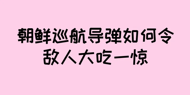 朝鲜巡航导弹如何令敌人大吃一惊