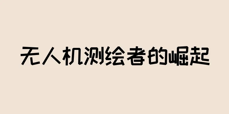 无人机测绘者的崛起