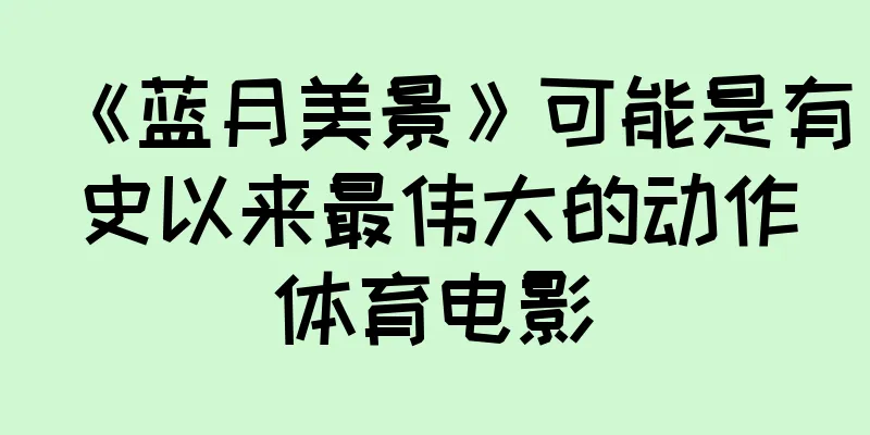 《蓝月美景》可能是有史以来最伟大的动作体育电影