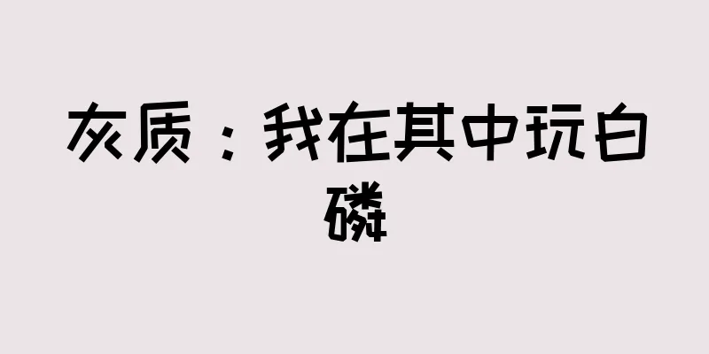 灰质：我在其中玩白磷