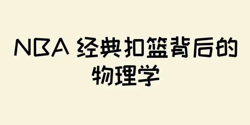 NBA 经典扣篮背后的物理学