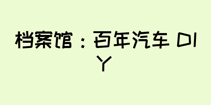 档案馆：百年汽车 DIY