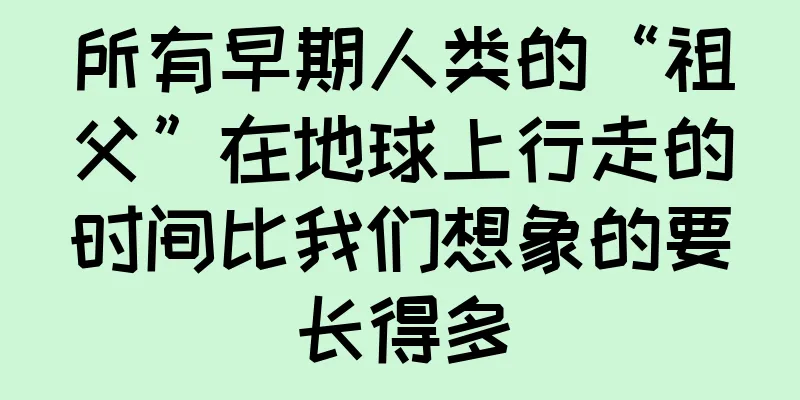 所有早期人类的“祖父”在地球上行走的时间比我们想象的要长得多