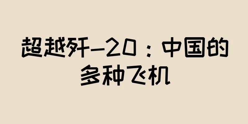 超越歼-20：中国的多种飞机