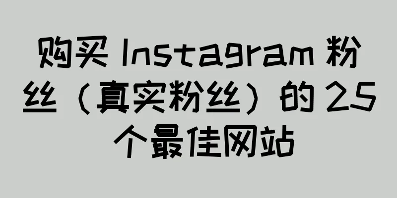 购买 Instagram 粉丝（真实粉丝）的 25 个最佳网站