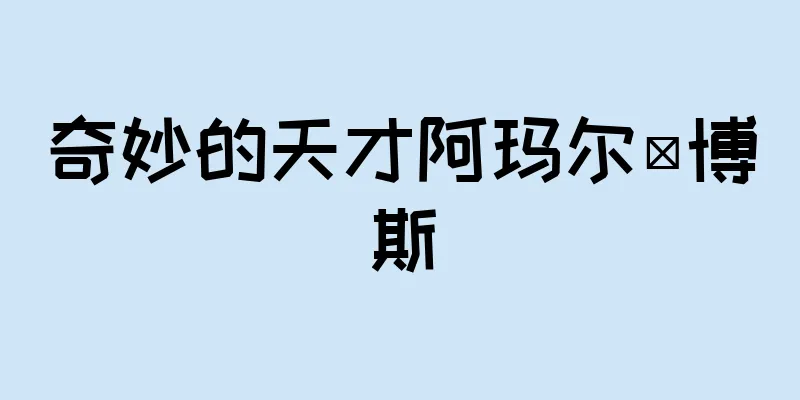 奇妙的天才阿玛尔·博斯
