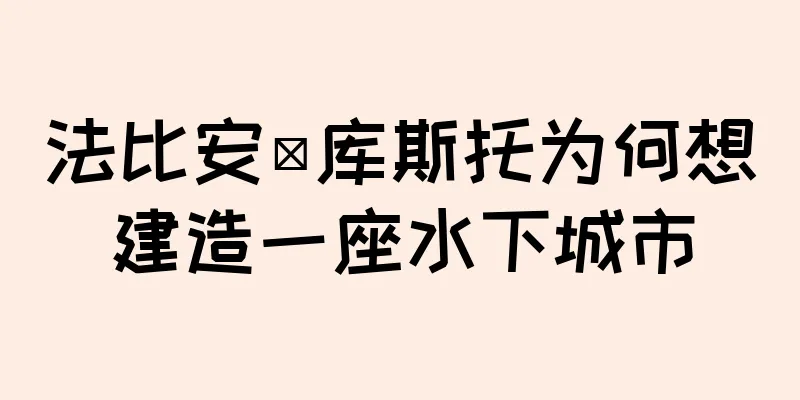 法比安·库斯托为何想建造一座水下城市