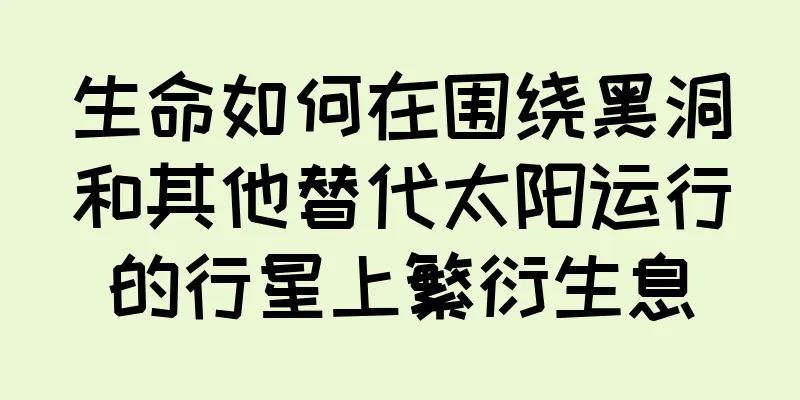 生命如何在围绕黑洞和其他替代太阳运行的行星上繁衍生息