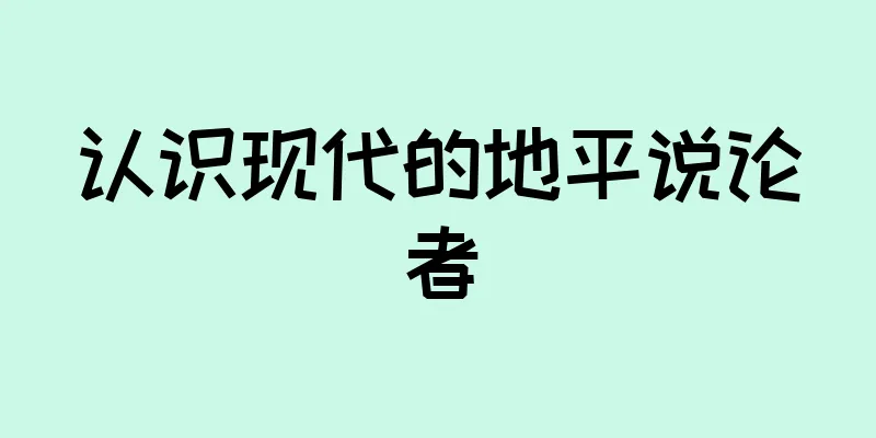 认识现代的地平说论者