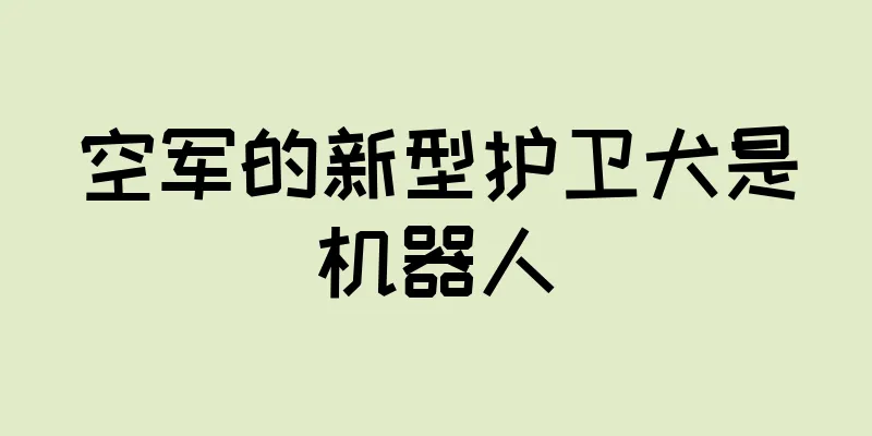 空军的新型护卫犬是机器人