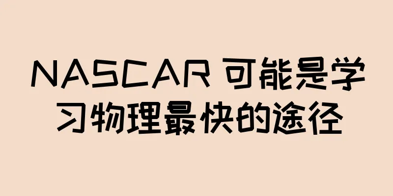NASCAR 可能是学习物理最快的途径
