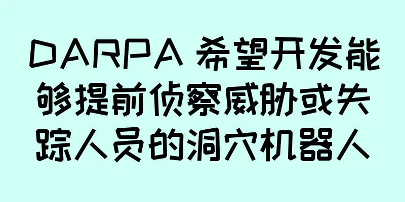 DARPA 希望开发能够提前侦察威胁或失踪人员的洞穴机器人