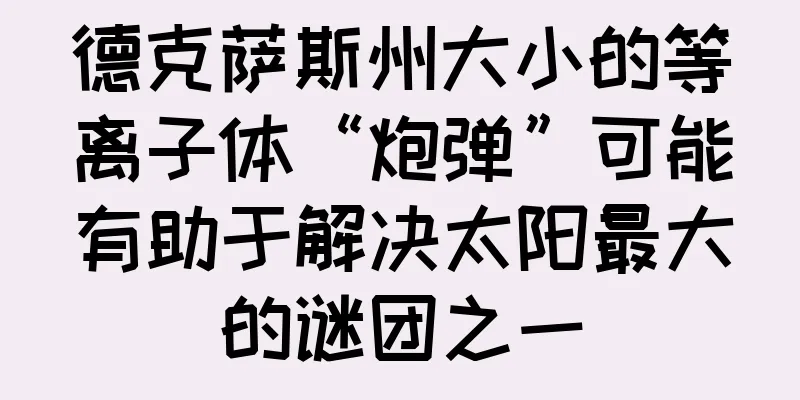 德克萨斯州大小的等离子体“炮弹”可能有助于解决太阳最大的谜团之一