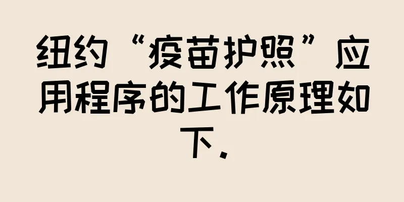 纽约“疫苗护照”应用程序的工作原理如下。