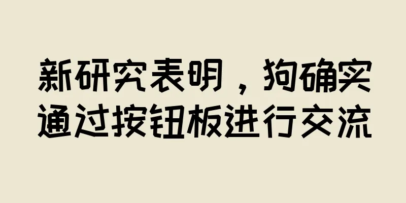 新研究表明，狗确实通过按钮板进行交流