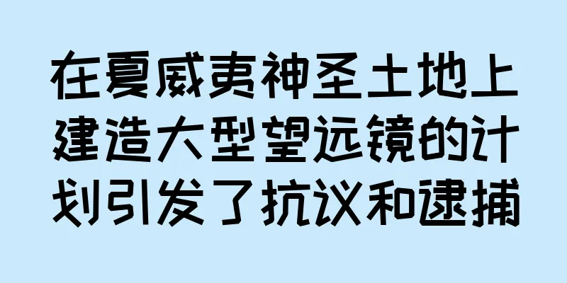 在夏威夷神圣土地上建造大型望远镜的计划引发了抗议和逮捕