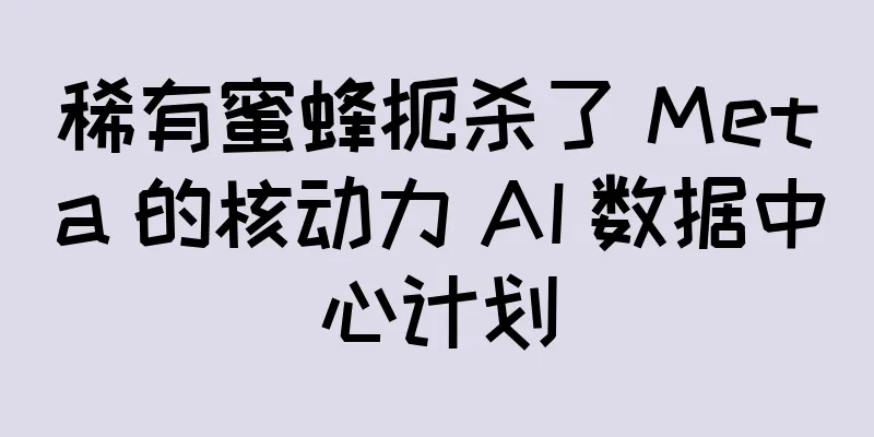 稀有蜜蜂扼杀了 Meta 的核动力 AI 数据中心计划
