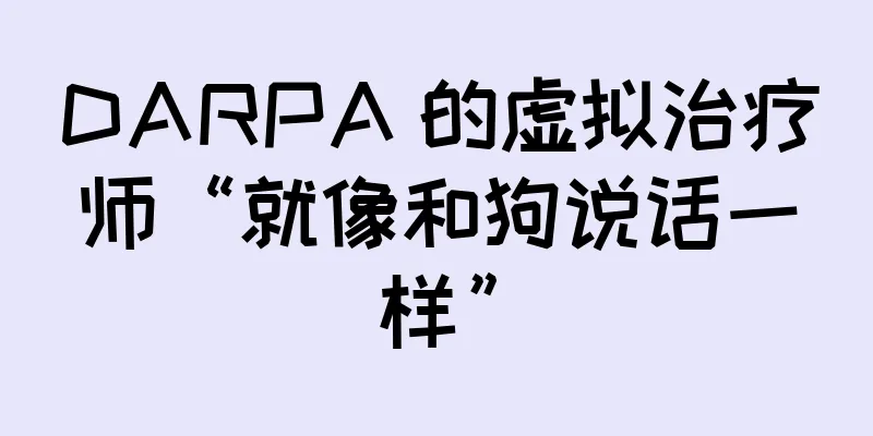 DARPA 的虚拟治疗师“就像和狗说话一样”