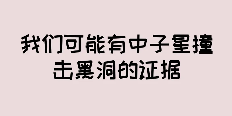 我们可能有中子星撞击黑洞的证据