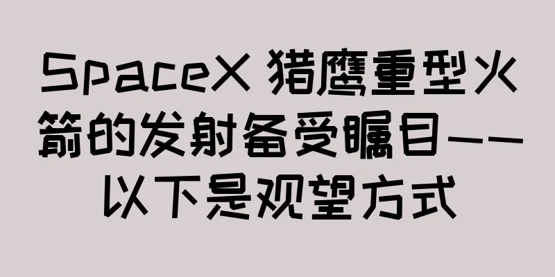 SpaceX 猎鹰重型火箭的发射备受瞩目——以下是观望方式