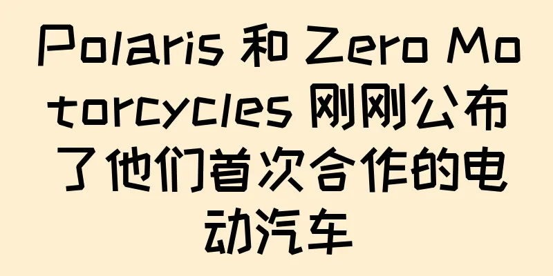 Polaris 和 Zero Motorcycles 刚刚公布了他们首次合作的电动汽车