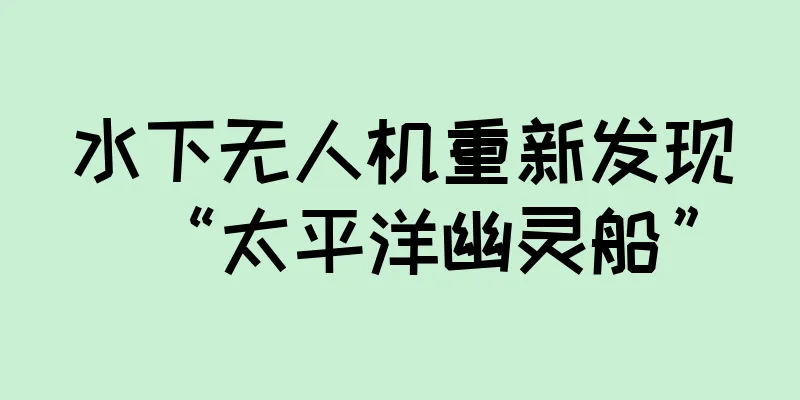 水下无人机重新发现“太平洋幽灵船”