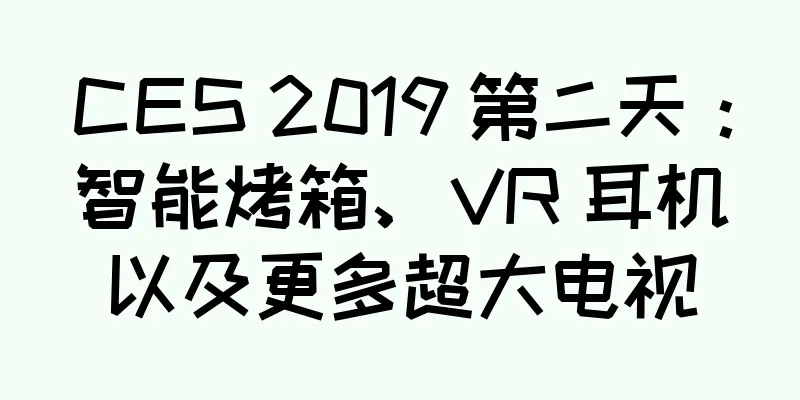 CES 2019 第二天：智能烤箱、VR 耳机以及更多超大电视