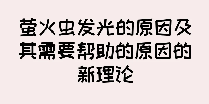 萤火虫发光的原因及其需要帮助的原因的新理论