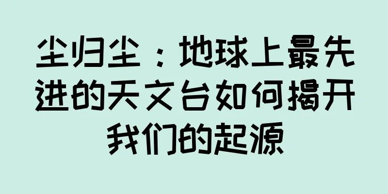 尘归尘：地球上最先进的天文台如何揭开我们的起源