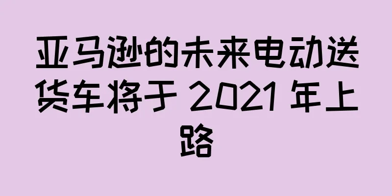 亚马逊的未来电动送货车将于 2021 年上路