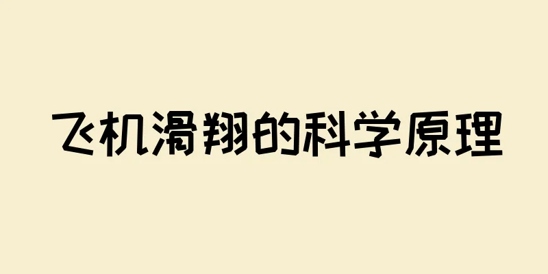 飞机滑翔的科学原理