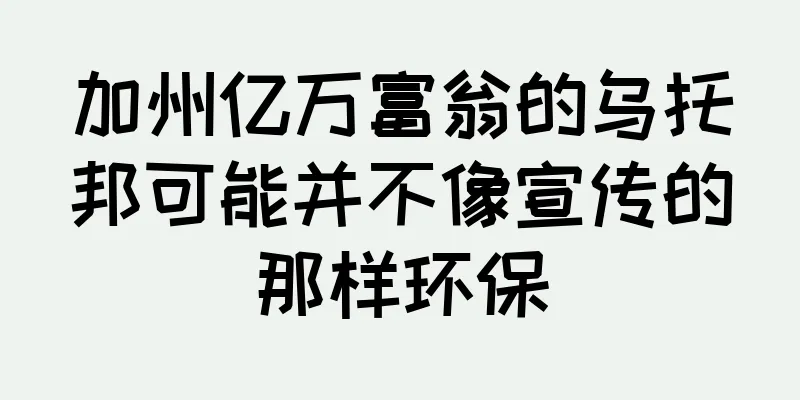 加州亿万富翁的乌托邦可能并不像宣传的那样环保