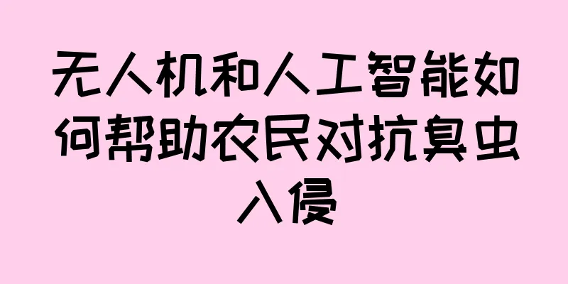 无人机和人工智能如何帮助农民对抗臭虫入侵